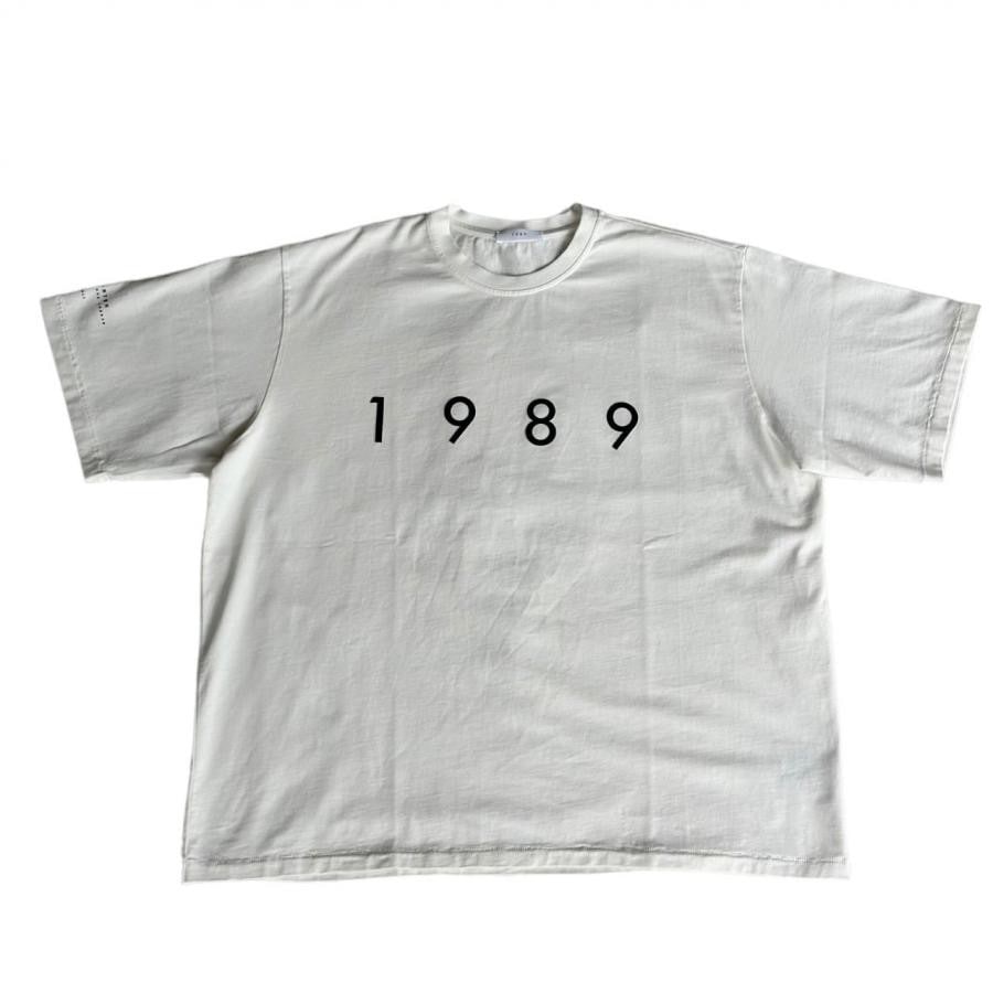 【1989】1989 LOGO TSHIRT WHITE XXL