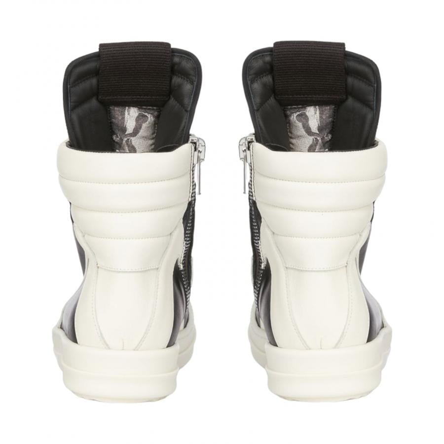 【Rick Owens】GEOBASKET(BLACKWHITE)(UNISEX) BLACK/WHITE 43