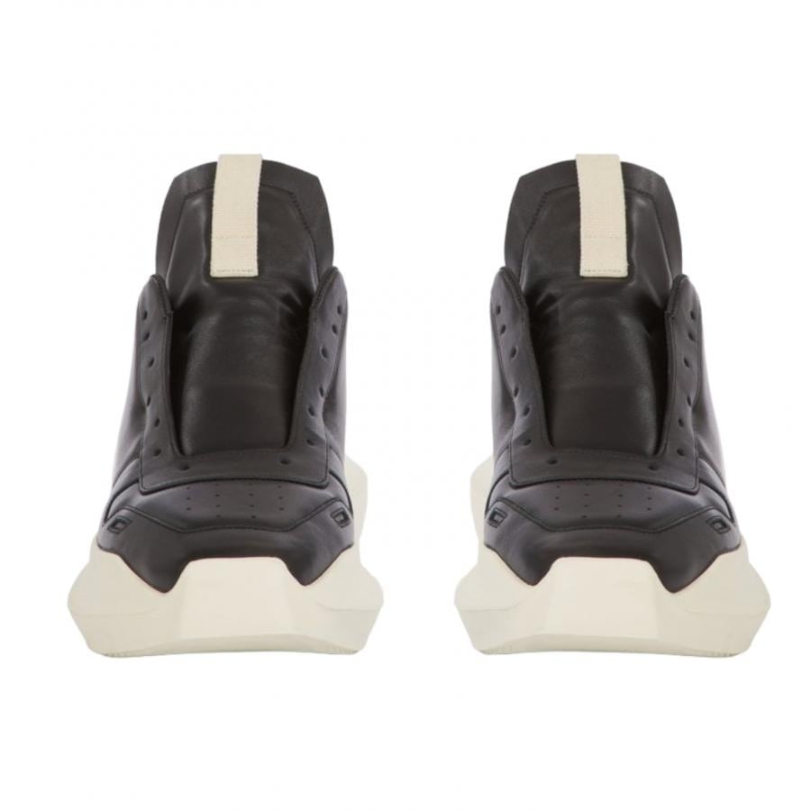 【Rick Owens】GETH RUNNER(BLACKWHITE) BLACK/WHITE 43