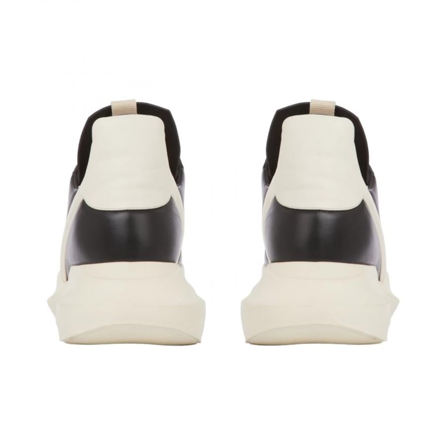 【Rick Owens】GETH RUNNER(BLACKWHITE) BLACK/WHITE 43