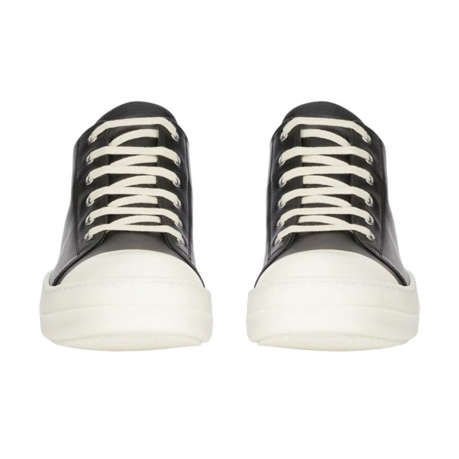 【Rick Owens】LOW SNEAKS(BLACK/WHITE) BLACK/WHITE 42
