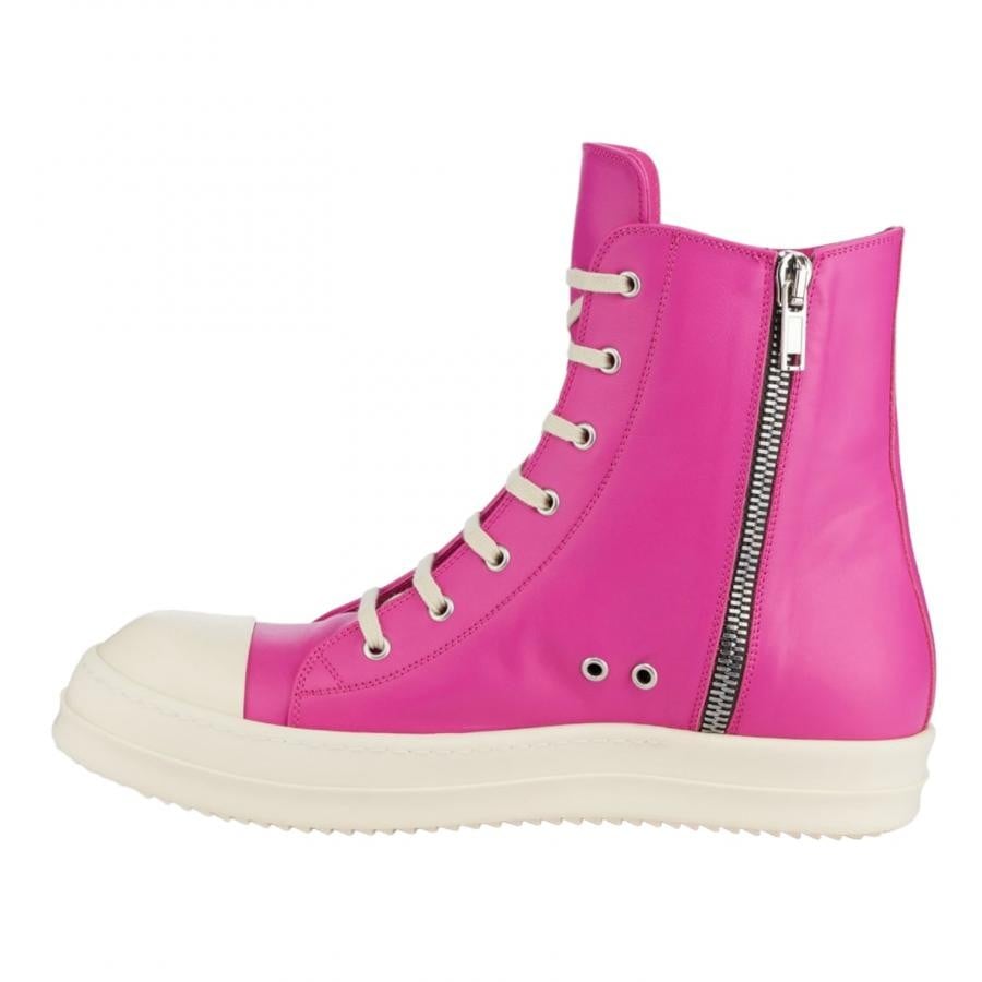 【Rick Owens】SNEAKERS(PINK/WHITE)(UNISEX) PINK/WHITE 43