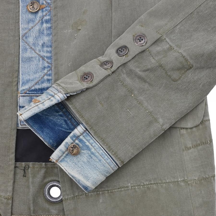 GREG LAUREN DUFFLE BAG TRUCKER FRONT OLLIE KHAKI KHAKI 3