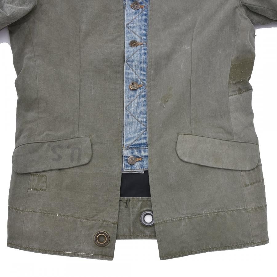 GREG LAUREN DUFFLE BAG TRUCKER FRONT OLLIE KHAKI KHAKI 3