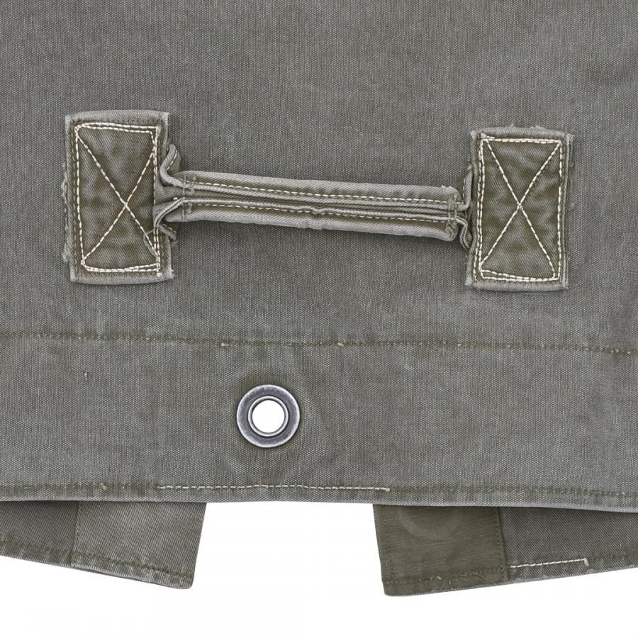 GREG LAUREN DUFFLE BAG TRUCKER FRONT OLLIE KHAKI KHAKI 3