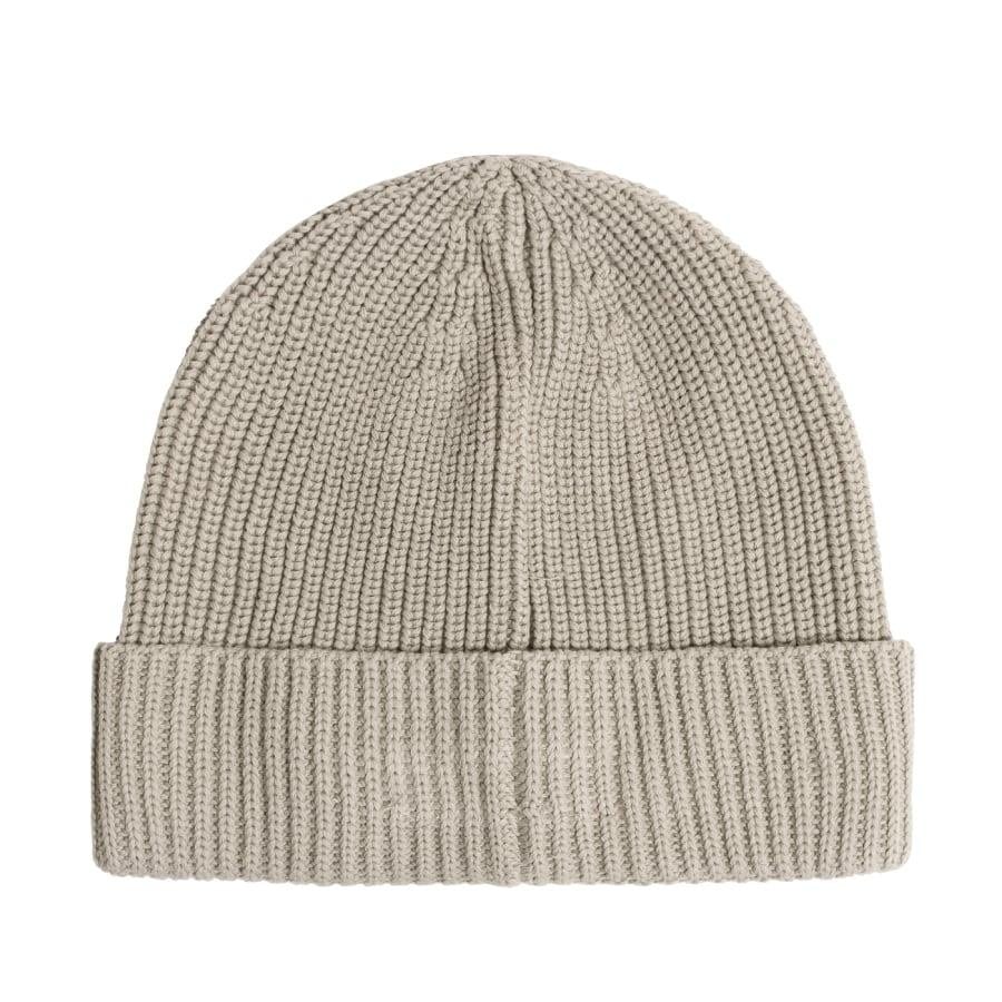 【BREATH】SILLICONE PATCH KNIT CAP BEIGE F