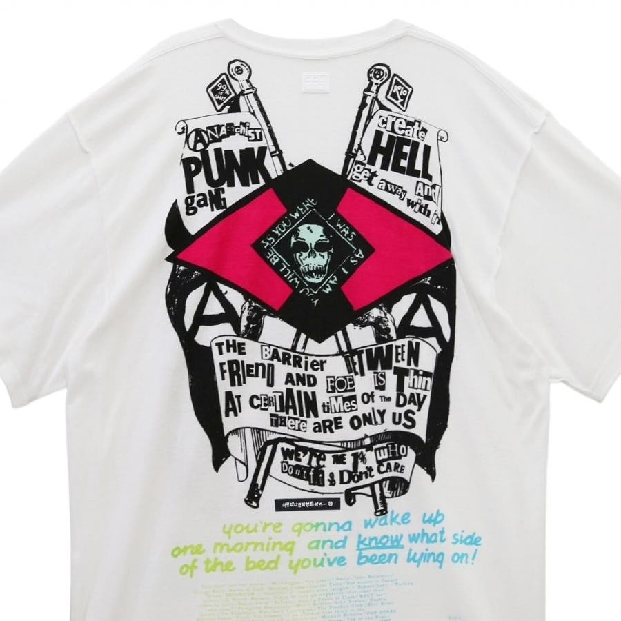 【99%IS】PUNK GANG (SEDITIONARIES ORIGINAL SILK SCREEN)(WHITE)