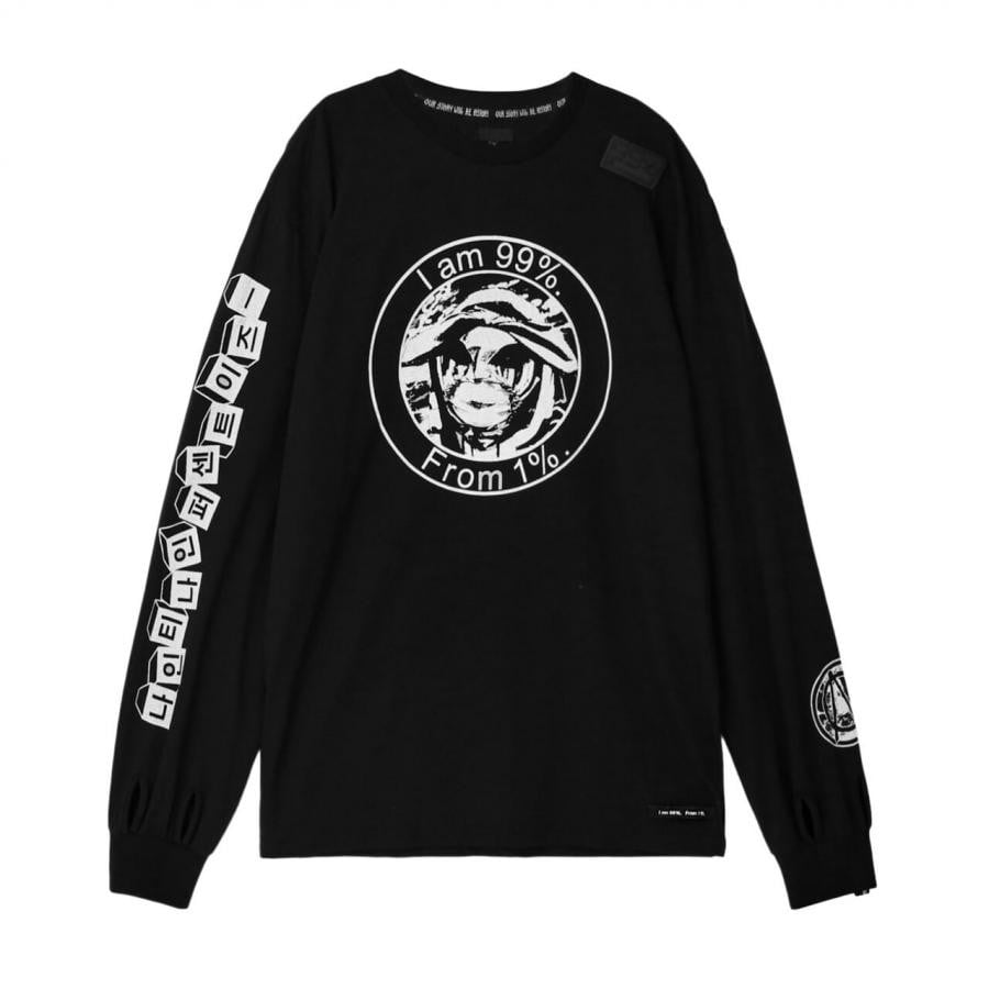 【99%IS】 ' OUR FAITH ' Sleeve(BLACK) BLACK 3