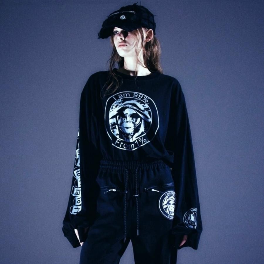 【99%IS】 ' OUR FAITH ' Sleeve(BLACK) BLACK 3