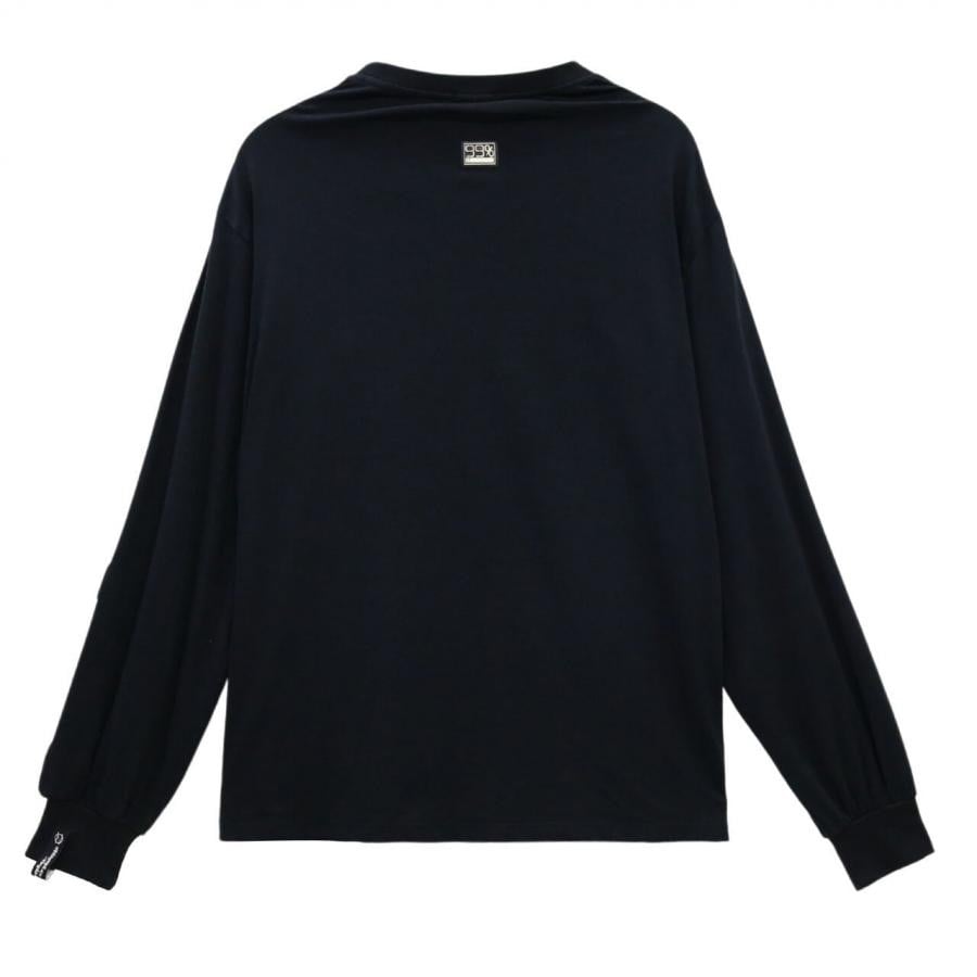 【99%IS】99%IS- Box Logo " MYEOKSAL " Sleeve " Glow In The Dark "(BLACK) BLACK 3