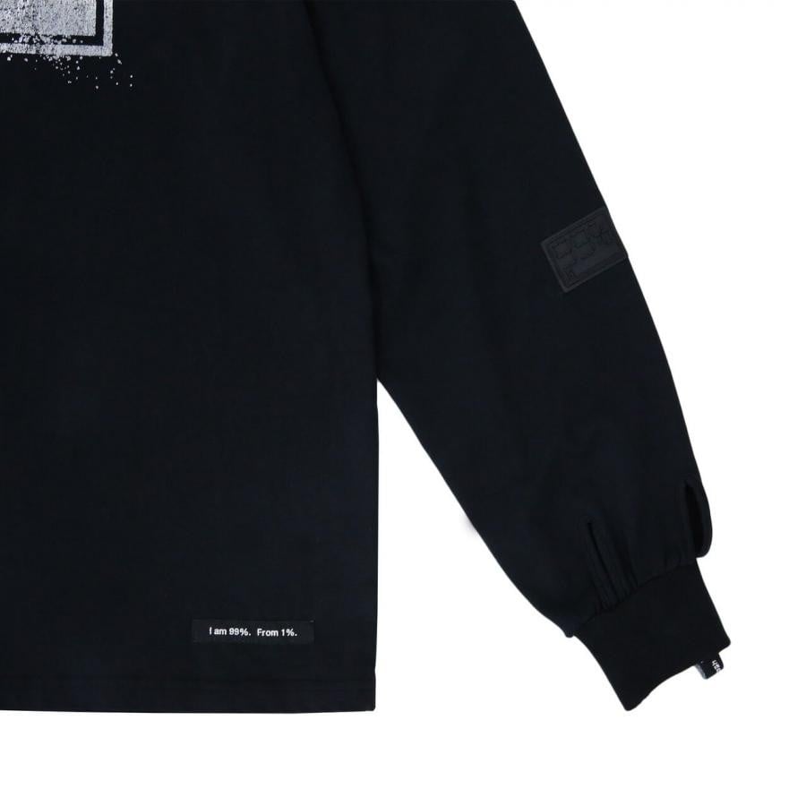 【99%IS】99%IS- Box Logo " MYEOKSAL " Sleeve " Glow In The Dark "(BLACK) BLACK 3