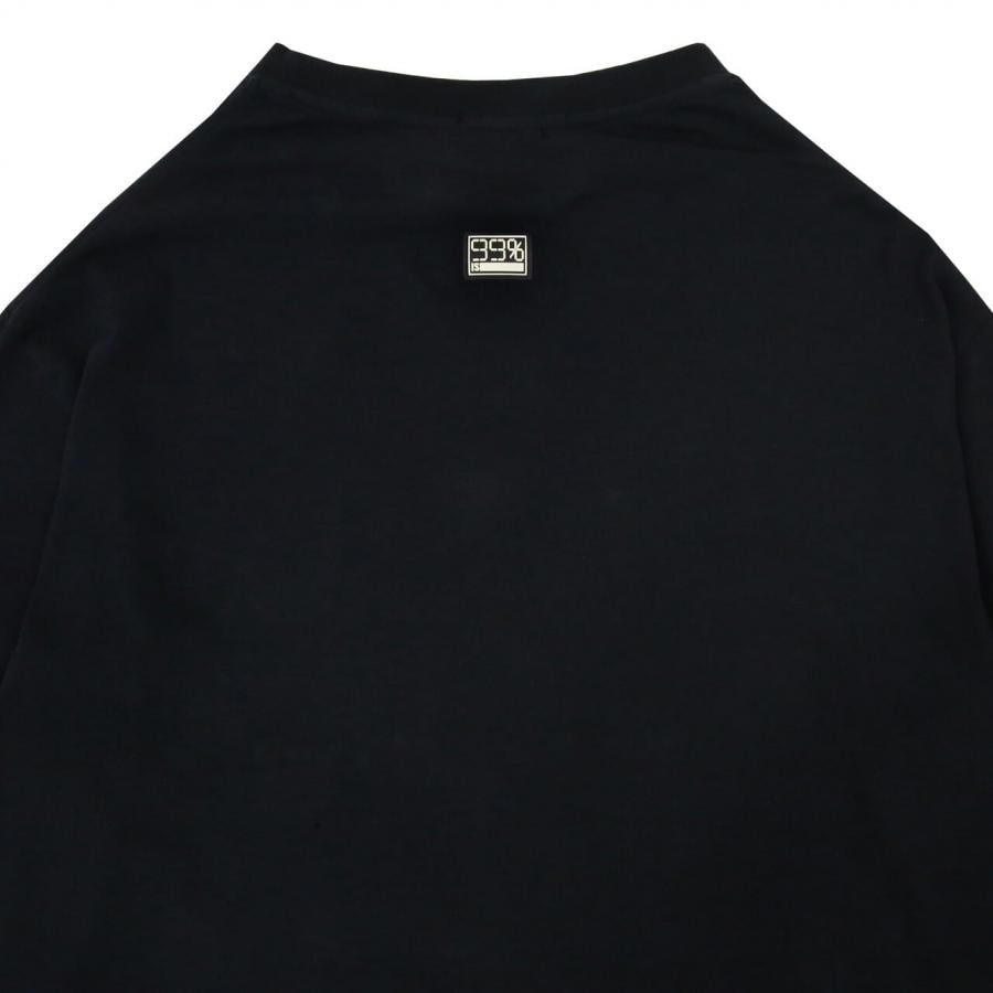 【99%IS】99%IS- Box Logo " MYEOKSAL " Sleeve " Glow In The Dark "(BLACK) BLACK 3