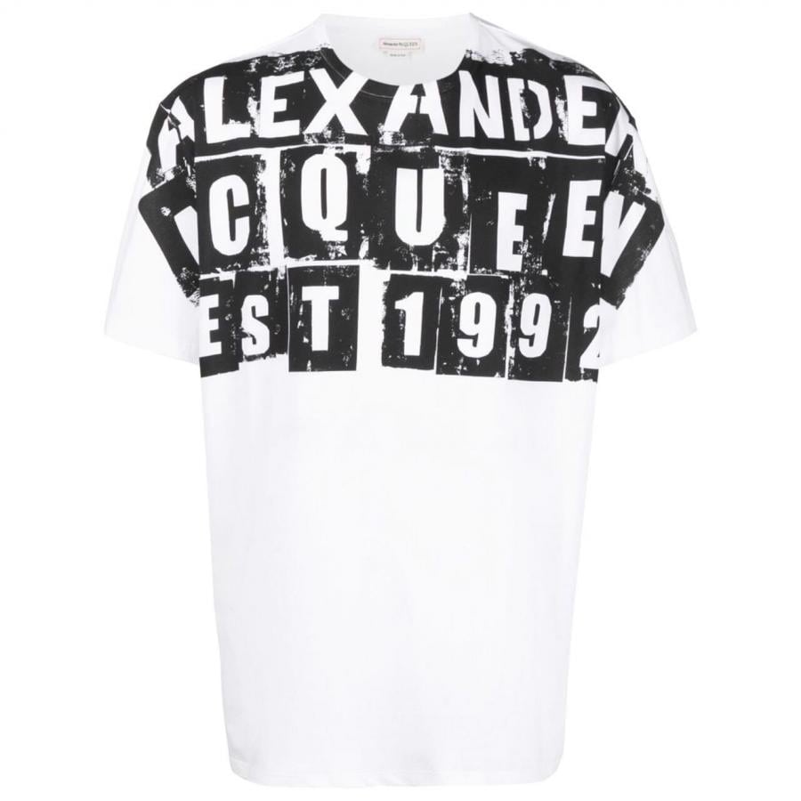 Alexander mcqueen tee shirt online