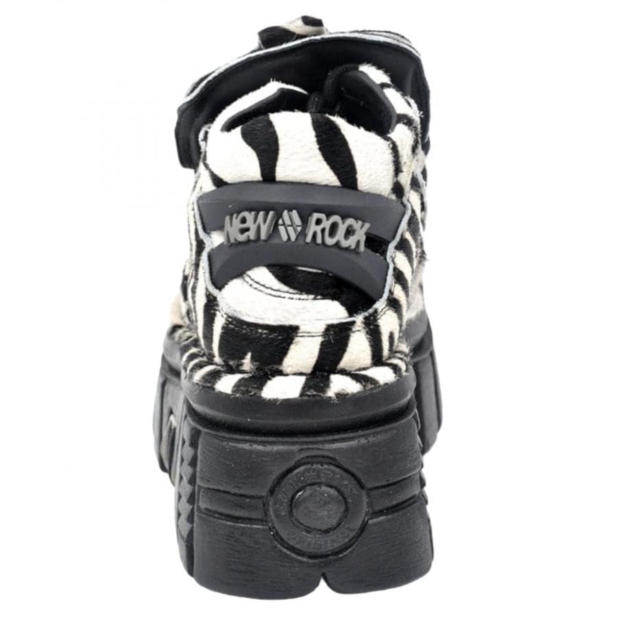 【VETEMENTS】VETEMENTS X NEWROCK PLATFORM SNEAKERS(ZEBRA) ZEBRA 41