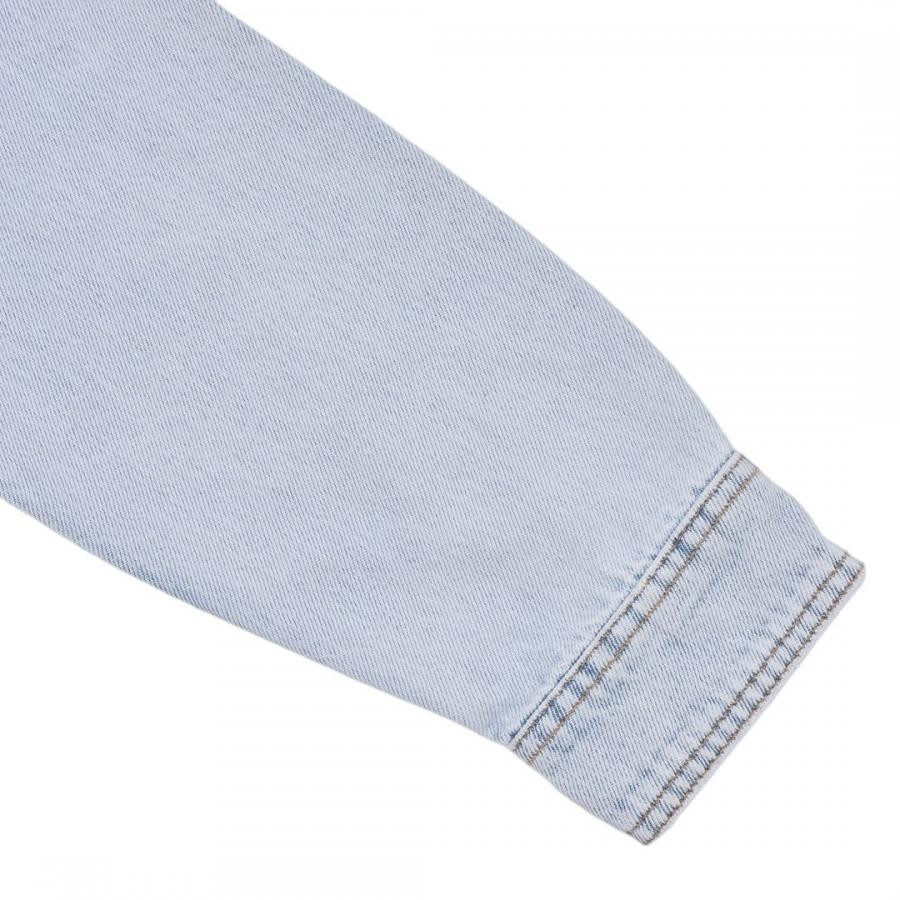 【OFF-WHITE】SINGLE ARROW DENIM SHIRT(BLUE/WHITE) BLUE/WHITE M