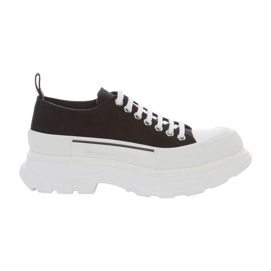 【ALEXANDER McQUEEN】SHOE TREAD.FA.S.RUB.(BLACK/WHITE) BLACK/WHITE 42
