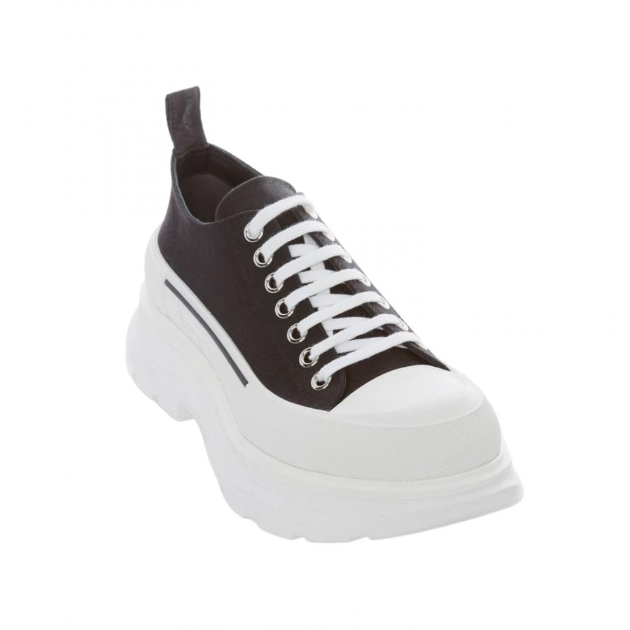 【ALEXANDER McQUEEN】SHOE TREAD.FA.S.RUB.(BLACK/WHITE) BLACK/WHITE 42