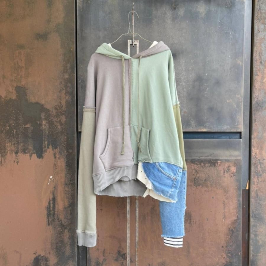 GREG LAUREN GREENS FRAGMENT HOODIEGREEN GREEN 2