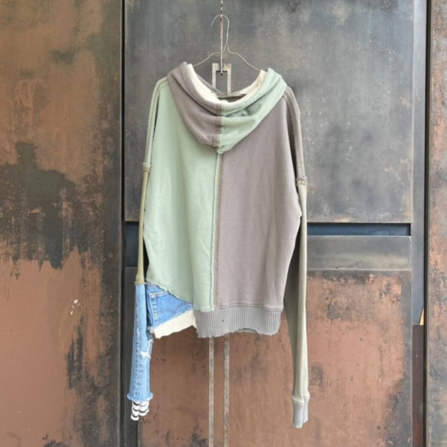 GREG LAUREN GREENS FRAGMENT HOODIEGREEN GREEN 2