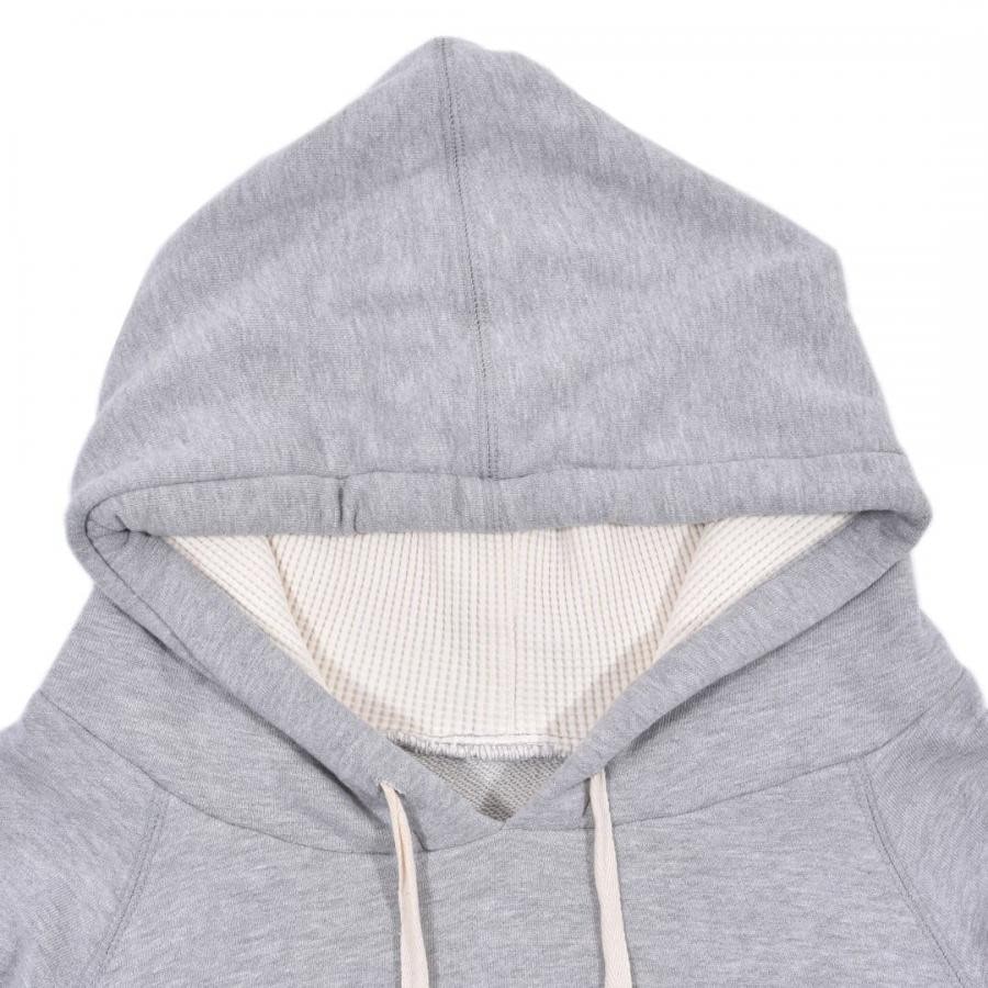 GREG LAUREN HEATHER GREY FRAGMENT HOODIE GREY GREY 4