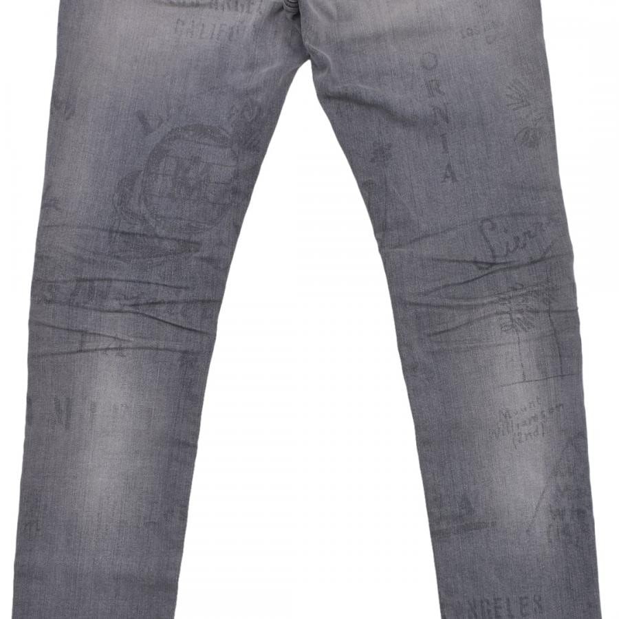 【AMIRI】MILITARY STENCIL JEAN GREY 30