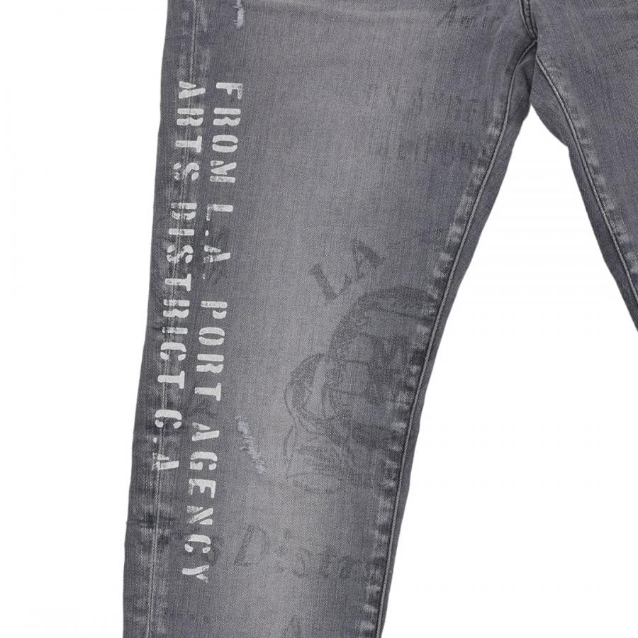 【AMIRI】MILITARY STENCIL JEAN GREY 31