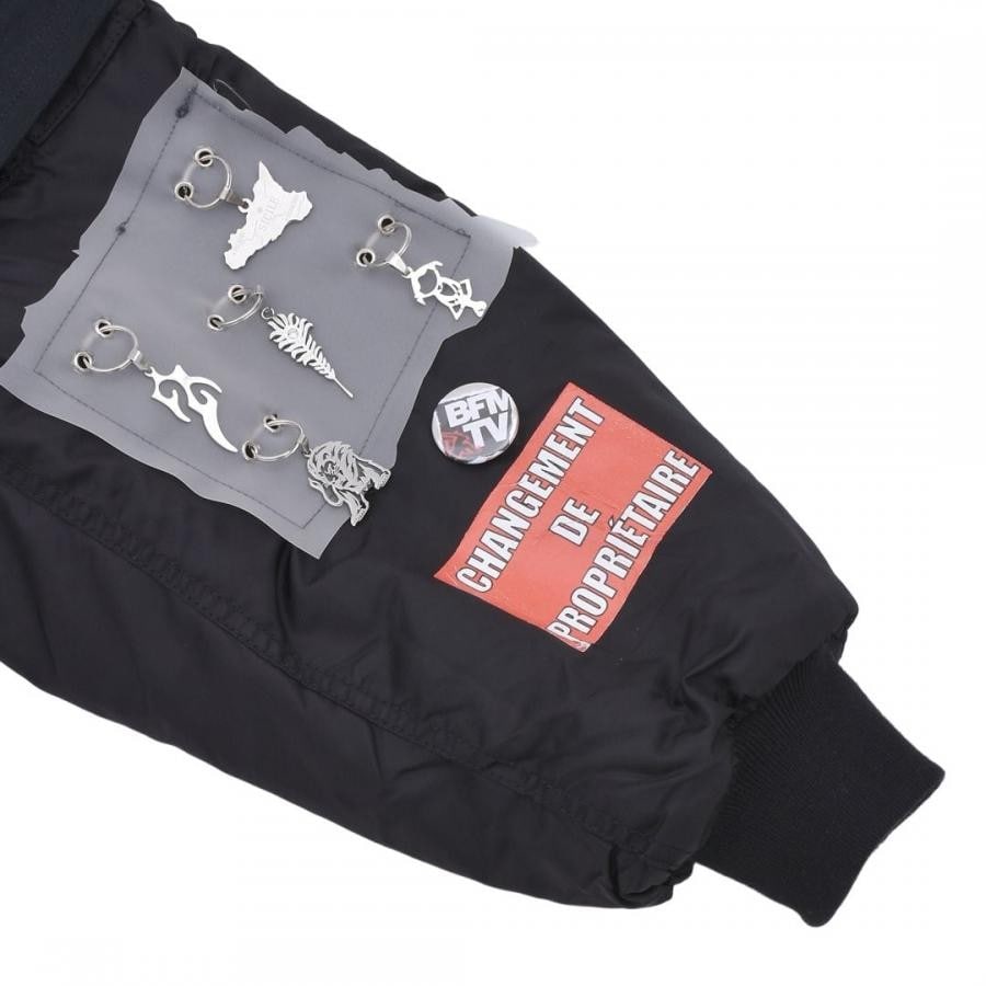 【COUCOU BEBE】METAVERSE BOMBER CAMO/BLACK XL