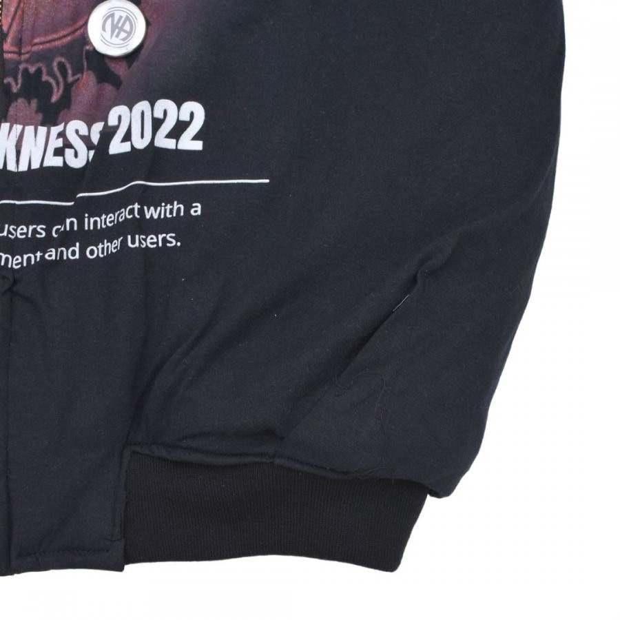 【COUCOU BEBE】METAVERSE BOMBER CAMO/BLACK XL