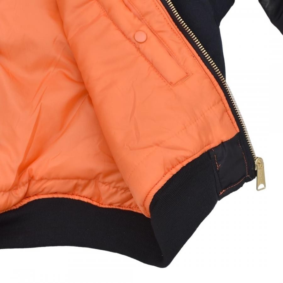 【COUCOU BEBE】METAVERSE BOMBER KHAKI/BLACK XXL