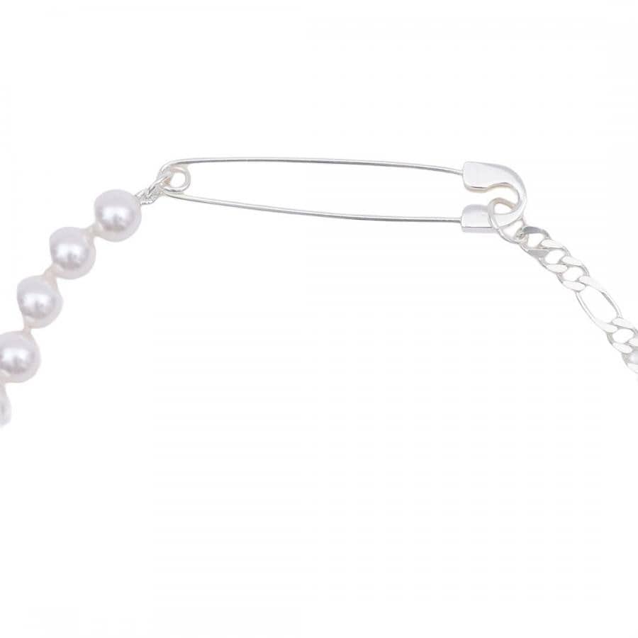 【BIIS】SAFETY PIN SILVERGREEN TABBROKEN HEART G(SILVER) SILVER F