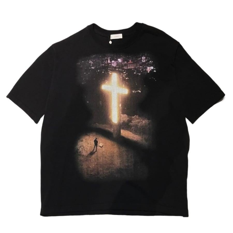 【1989】KNITTED ON GOD T SHIRT（BLACK） BLACK L