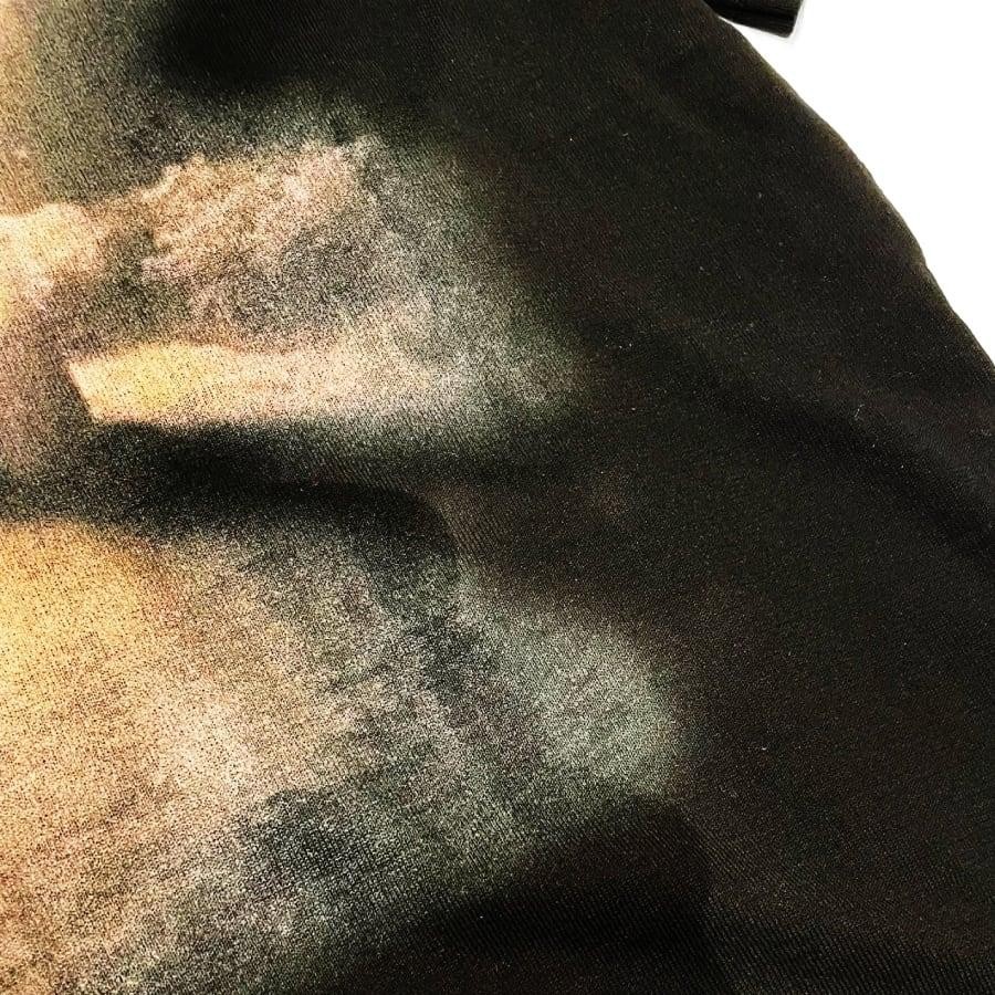 【1989】KNITTED ON GOD T SHIRT（BLACK） BLACK L