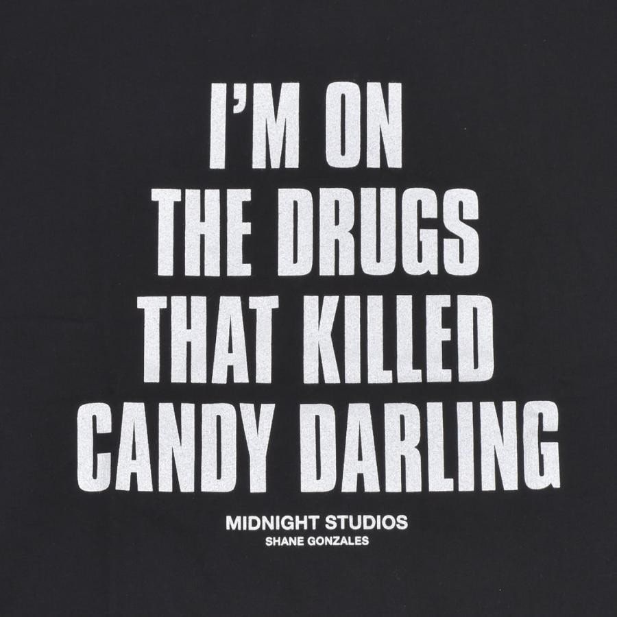 【MIDNIGHT STUDIOS】ON DRUGS LS T-SHIRT(BLACK) BLACK L