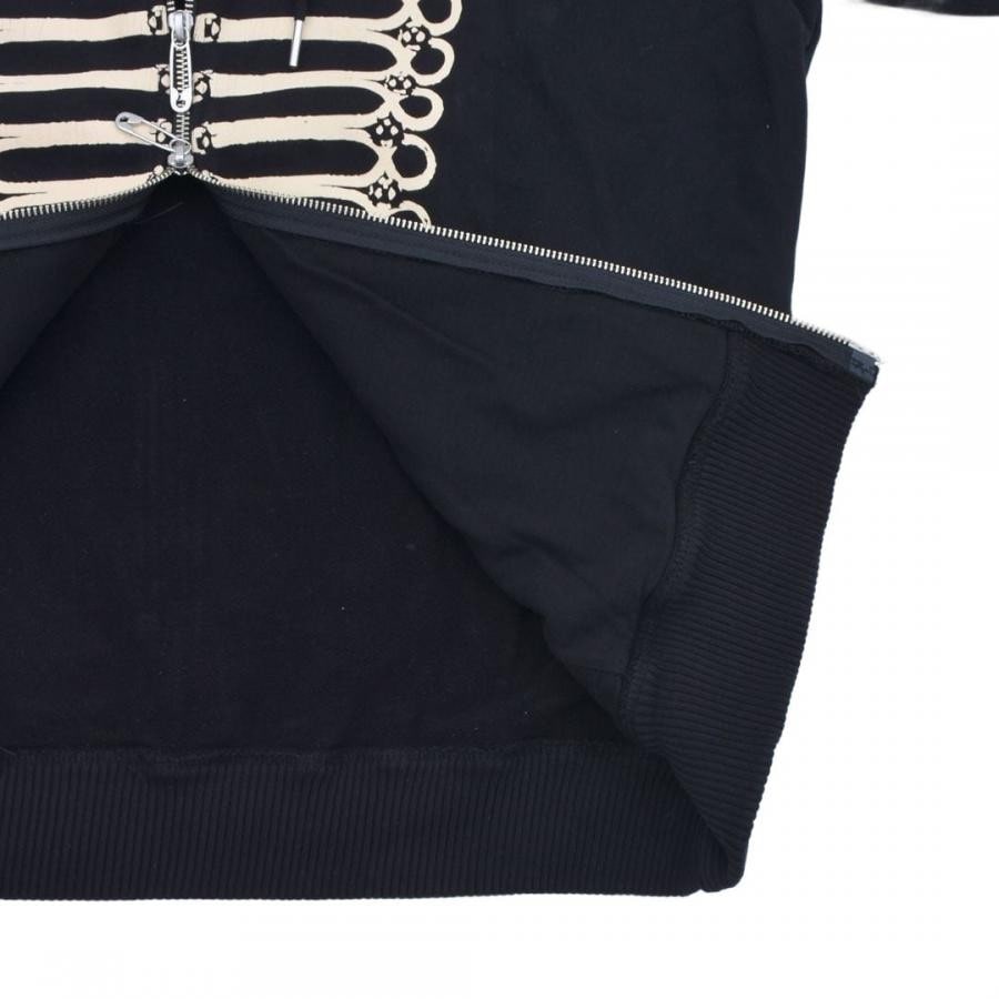 【MIDNIGHT STUDIOS】PARADE ZIP UP HOODIE BLACK L