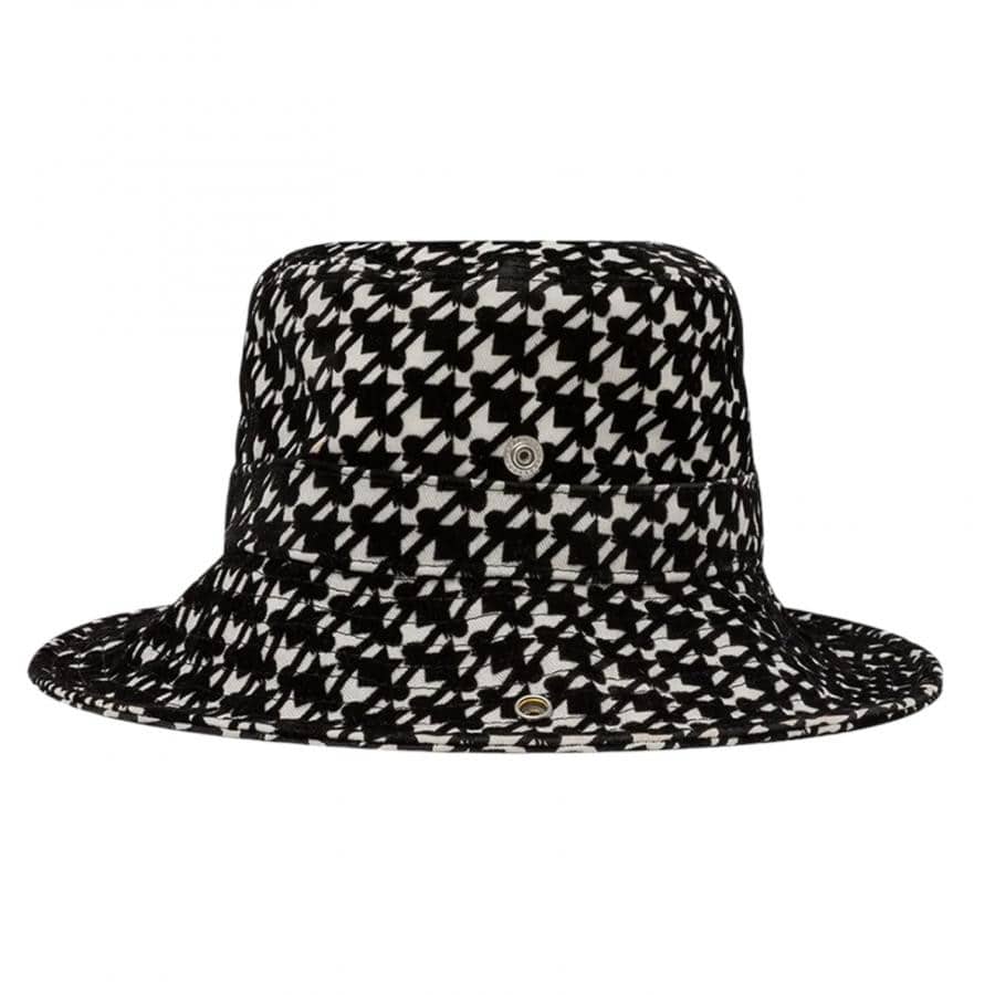 【MIDNIGHT STUDIOS】MONOGRAM BUCKET HAT(BLACK) BLACK F