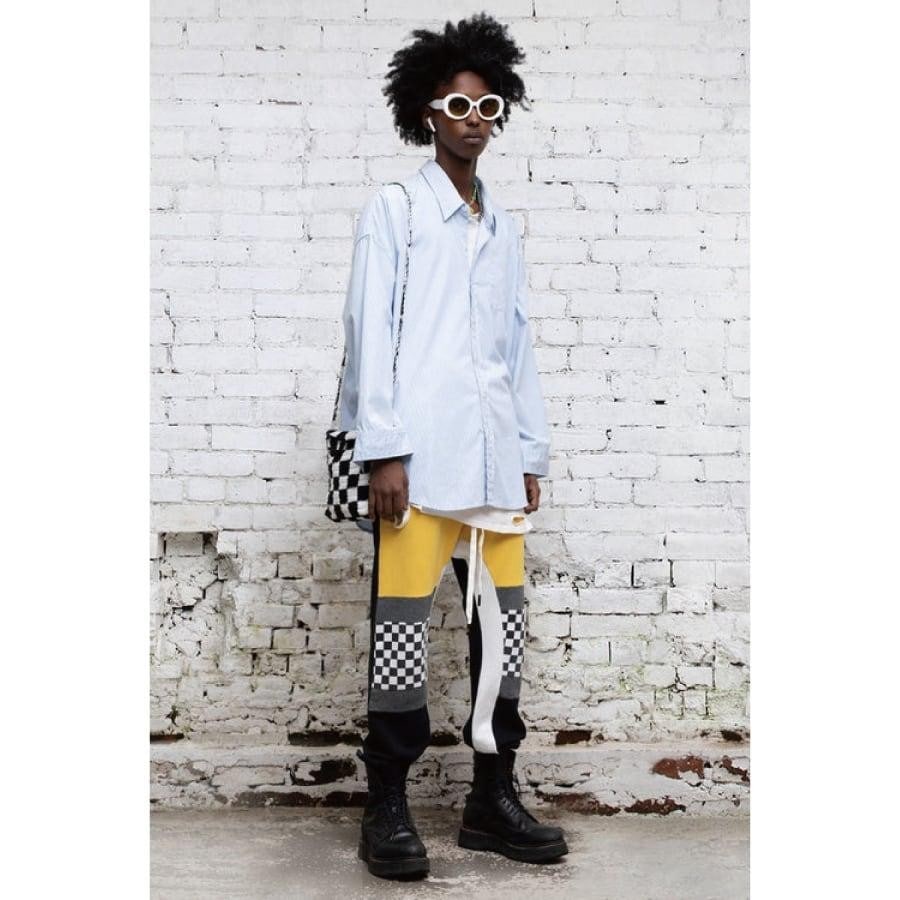 R13 PATCHWORK SWEATPANT MULTI MULTI L