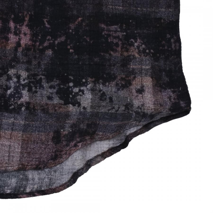 【※Taylor momsen（モデル）さん着用】【R13】DROP NECK WORKSHIRT(BLACK) BLACK L