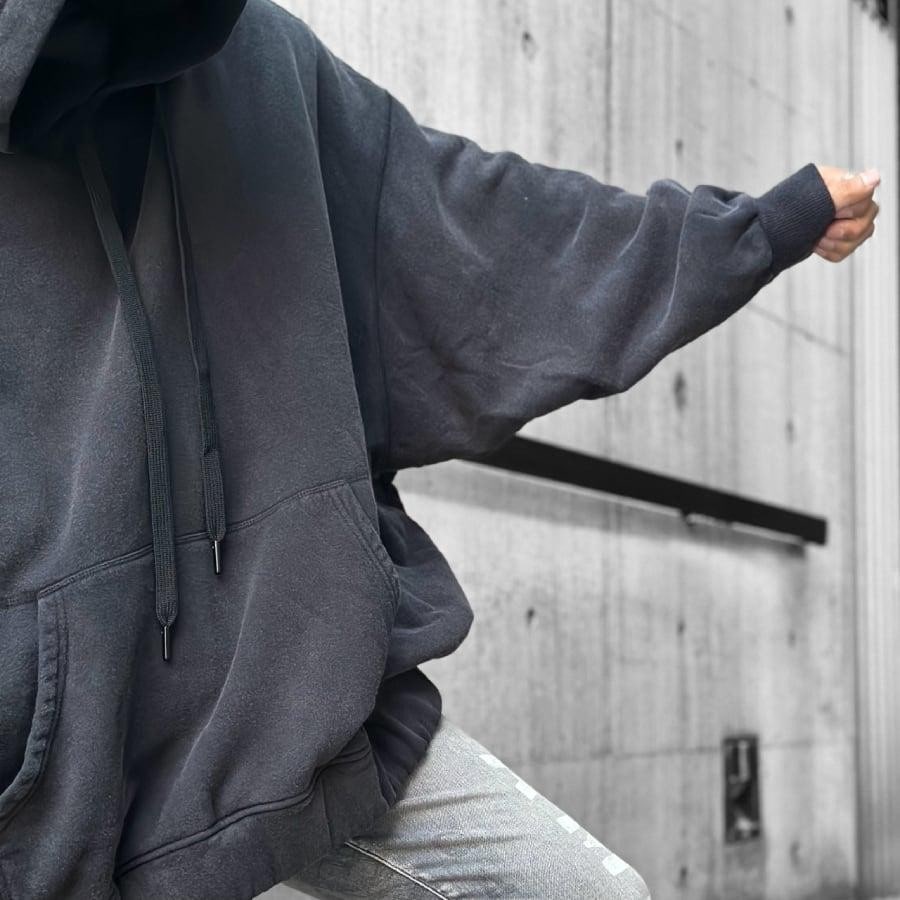R13】JUMBO HOODIE(BLACK)(M/L BLACK)| AYIN|心斎橋PARCO R13】JUMBO HOODIE(BLACK)(M/L BLACK)| AYIN|心斎橋PARCO