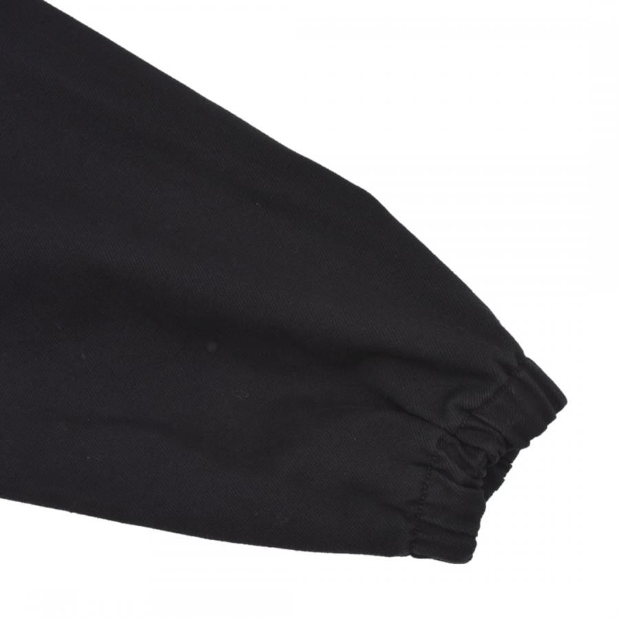 【WE11DONE】BLACK OVERSIZED PRINT ZIPPED JACKET(BLACK) BLACK S