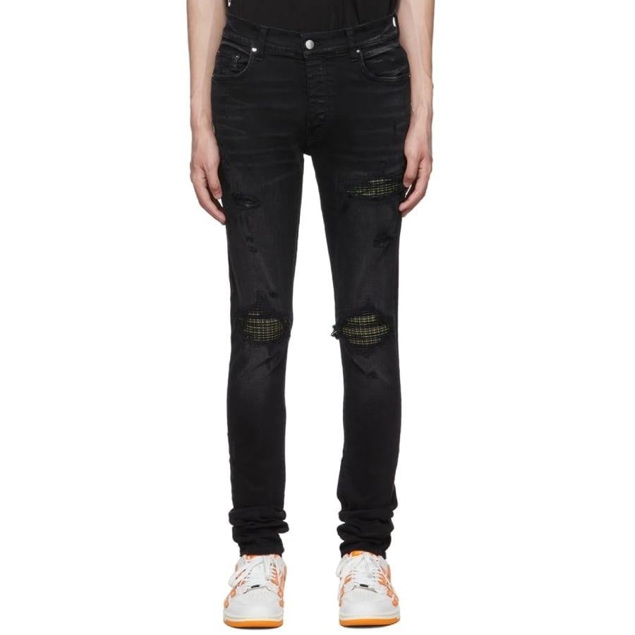 AMIRIMX1 NEON PLAIDBLACK BLACK 30