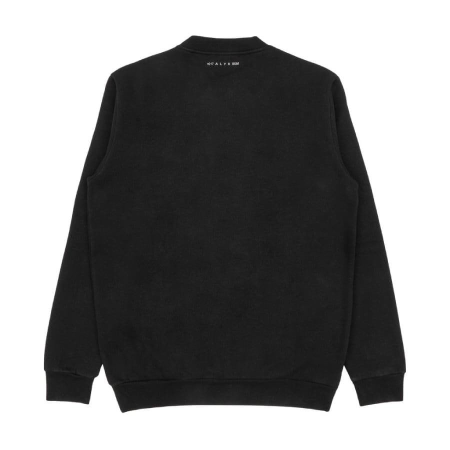 【1017 ALYX 9SM】ARCH LOGO SWEATSHIRT(BLACK) BLACK XL