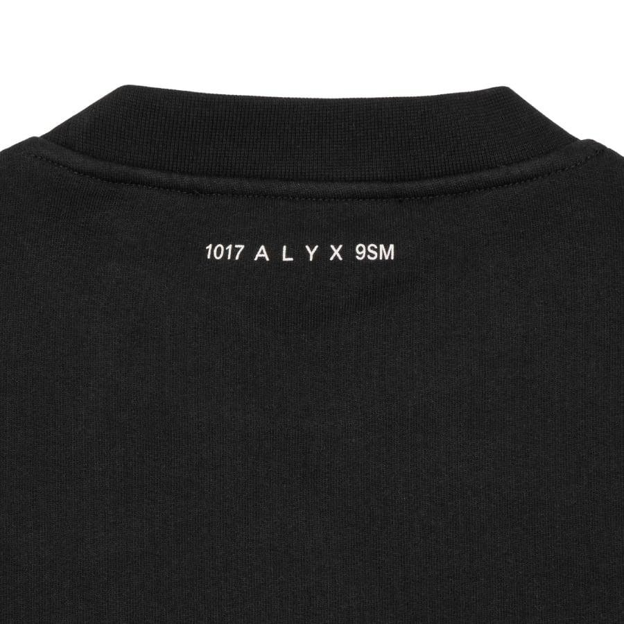 【1017 ALYX 9SM】ARCH LOGO SWEATSHIRT(BLACK) BLACK XL