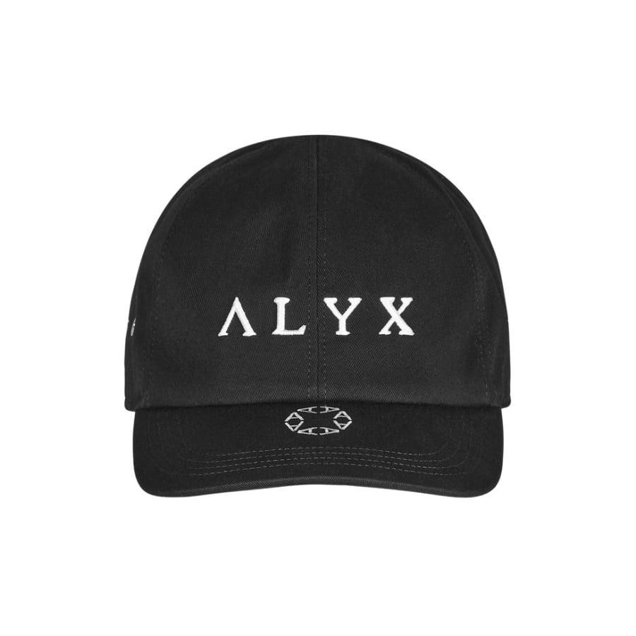1017 ALYX 9SM ブラックキャップ 1017 ALYX 9SM embroidered logo baseball cap Black | eBay