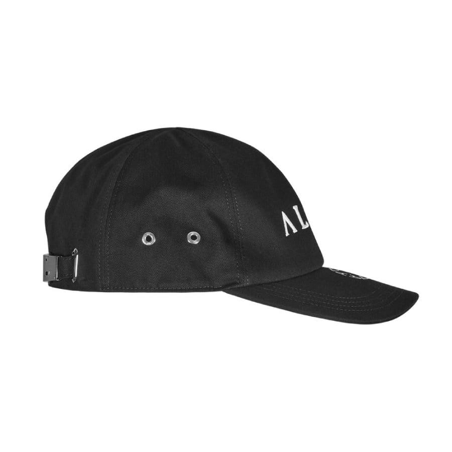 1017 ALYX 9SM】COTTON HAT WITH LOGO EMBROIDERED AND MONOGRAM