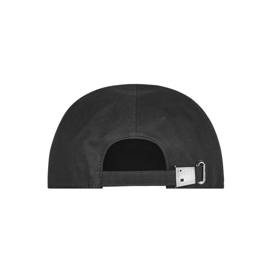 【1017 ALYX 9SM】COTTON HAT WITH LOGO EMBROIDERED AND MONOGRAM(BLACK) BLACK F