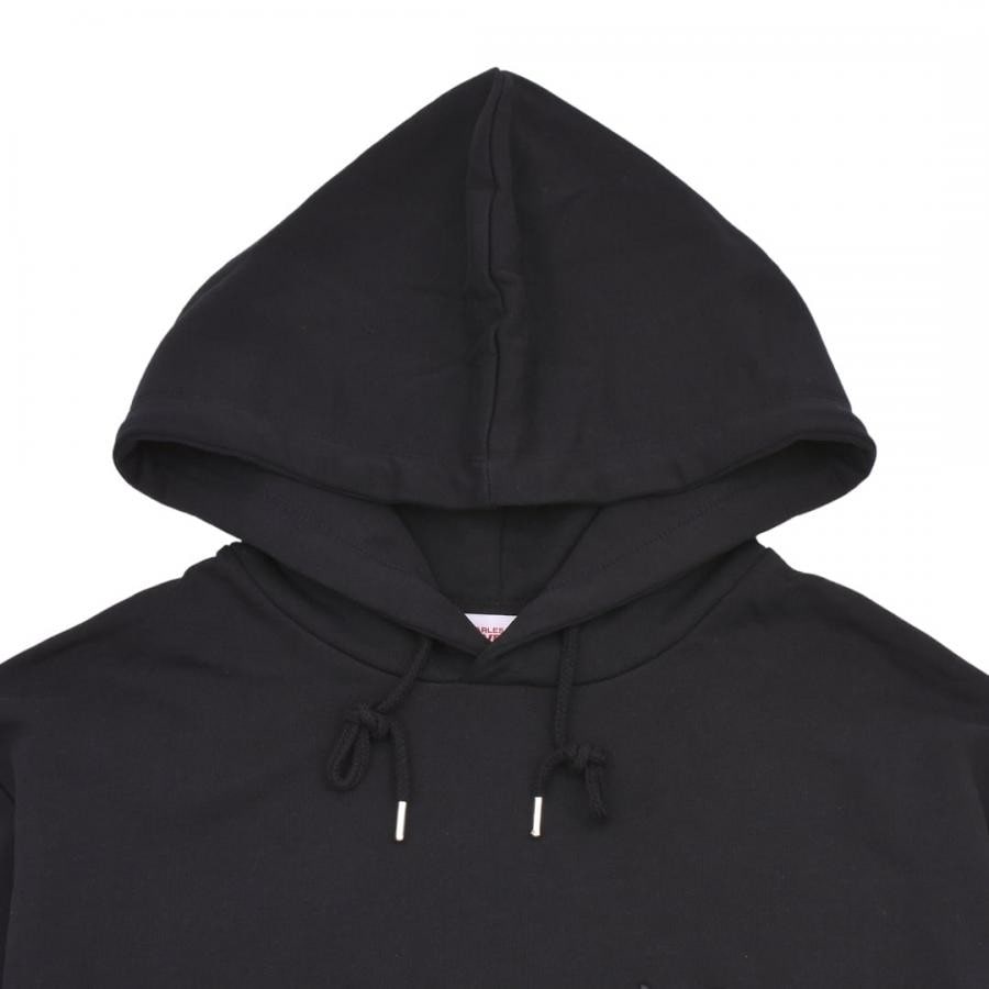 【CHARLES JEFFREY LOVERBOY】LOGO HOODY(BLACK) BLACK XL