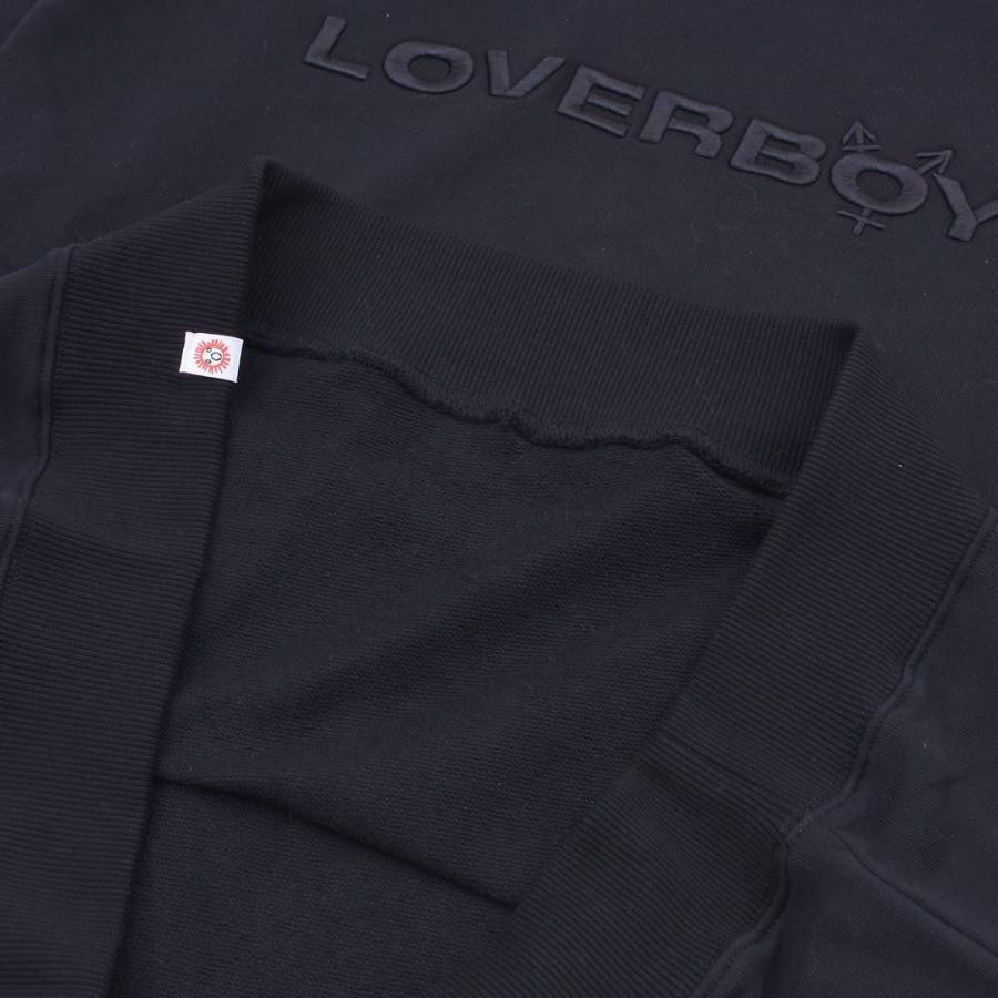 【CHARLES JEFFREY LOVERBOY】LOGO HOODY(BLACK) BLACK XXL