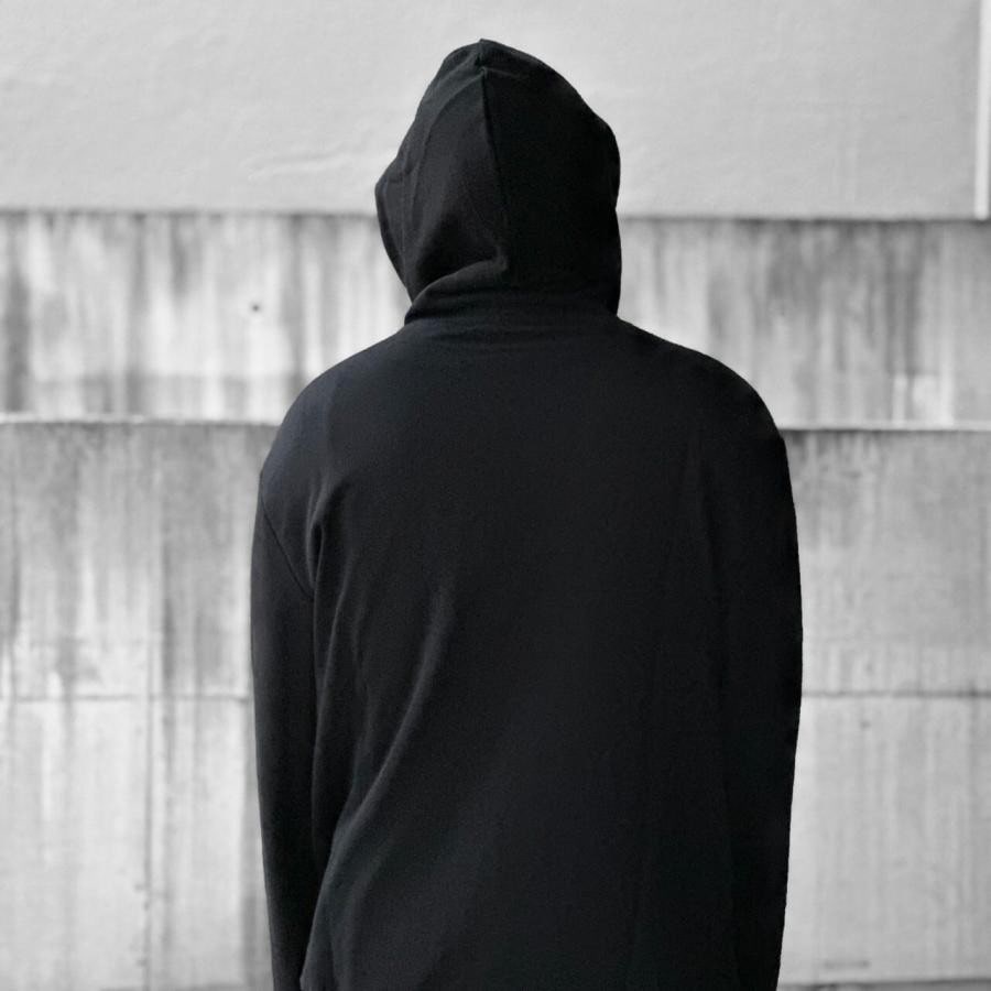 【CHARLES JEFFREY LOVERBOY】LOGO HOODY(BLACK) BLACK XXL