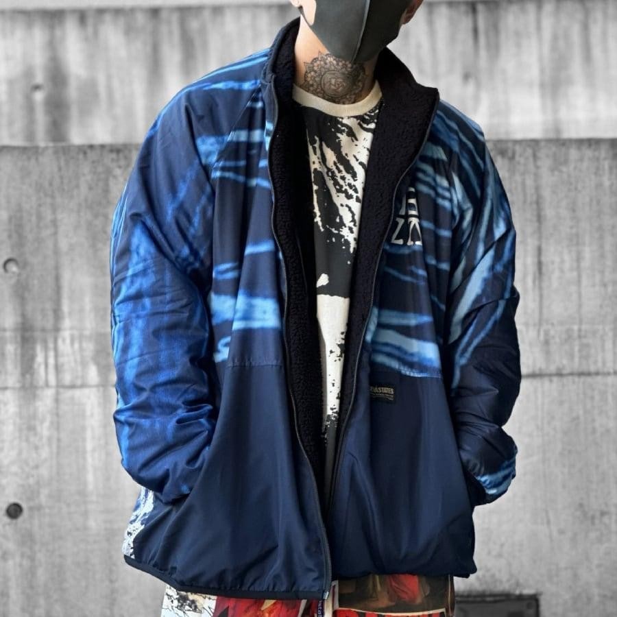 【DEVA STATES】Sherpa Jacket - TENZING-02(BLACK/BLUE) BLACK/BLUE L