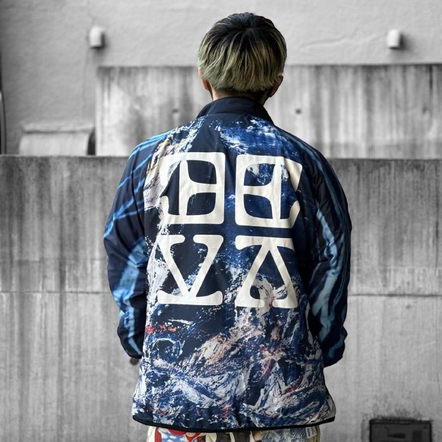 【DEVA STATES】Sherpa Jacket - TENZING-02(BLACK/BLUE) BLACK/BLUE L